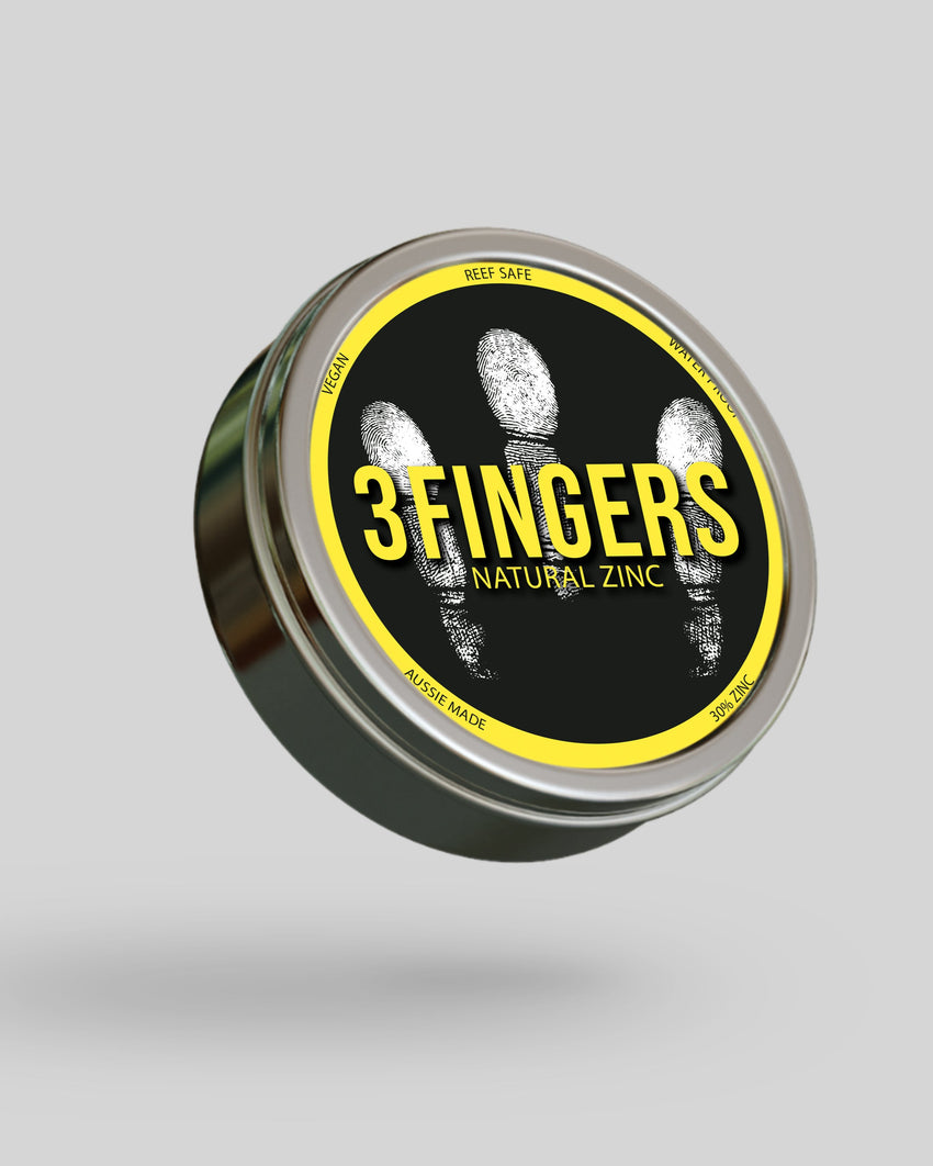 4 X Pack of 3Fingers Natural Zinc - Family & Crew Pack